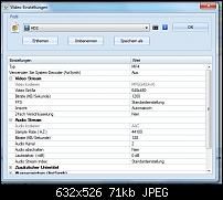 Filme umwandeln für HTC HD2 / Einstellungen-unbenanntw.jpg