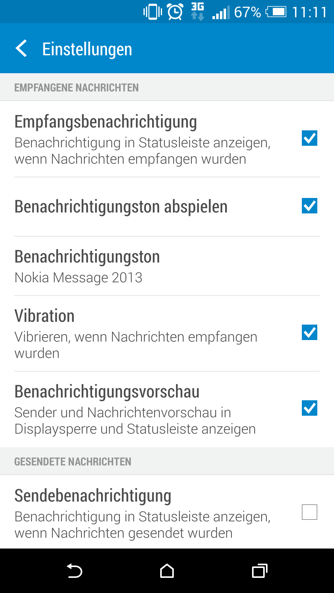 Keine Sms Benachrichtigungen