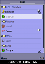 Slick IM für AIM, MSN, ICQ und Yahoo-shot1.png