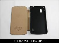 Nillkin Flipcover für das Google / LG Nexus 4 in schwarz-img_1049.jpg