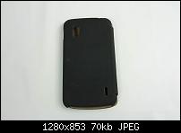 Nillkin Flipcover für das Google / LG Nexus 4 in schwarz-img_1050.jpg