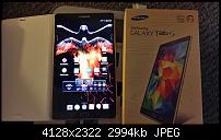 SamsungGalaxy Tab S 8.4 Wifi + Samsung Bookcover weiss 310 Sfr-20141128_132543.jpg