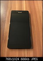 Verkaufe Microsoft Lumia 950 schwarz + Ladekissen weiß - neuwertig --imageuploadedbypocketpc.ch1470695168.912118.jpg