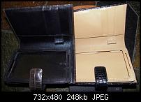 Zwei HD2-Cases in Echtleder handgearbeitete Unikate in Brieftaschenform abzugeben-bild1.jpg