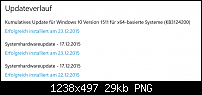 Microsoft Surface Pro 4, Firmwareupdates-update-verlauf.png