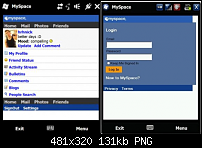 MySpace auf Windows Mobile 6.5-myspace.png