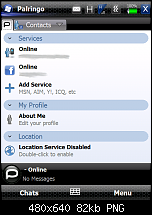 Features populärer Instantmessenger: Fring Nimbuzz Palringo Beejive-screen001.png