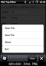 Freeware: Windows Mobile mp3 Tag Editor-mp3tageditor_2.png
