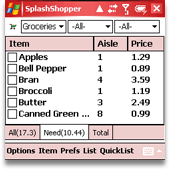 Einkaufsliste für Windows und Windows Mobile-need-view.gif