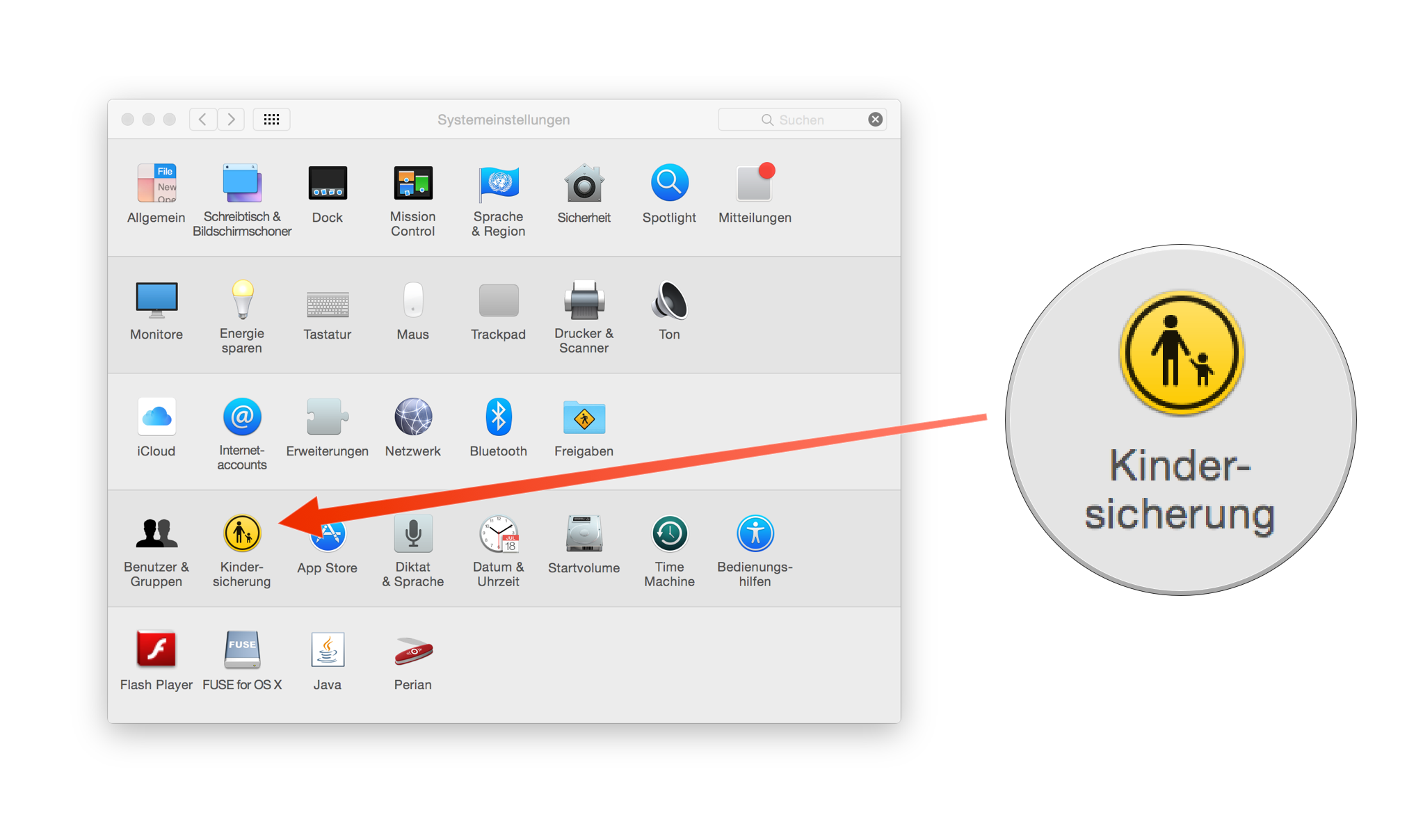 Tutorial: Kindersicherung unter OS X nutzen-kind-1.png