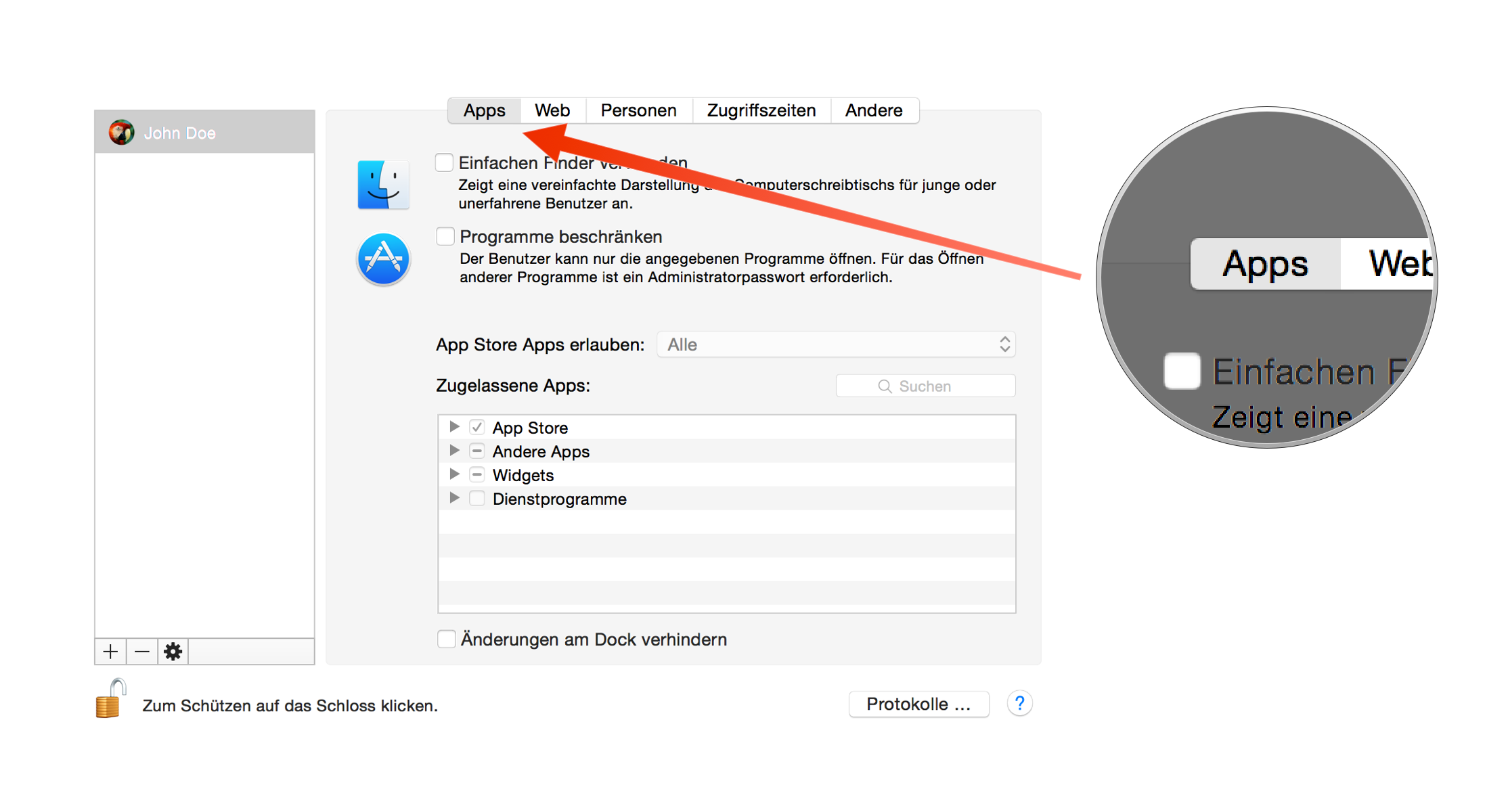 Tutorial: Kindersicherung unter OS X nutzen-kind-4.png