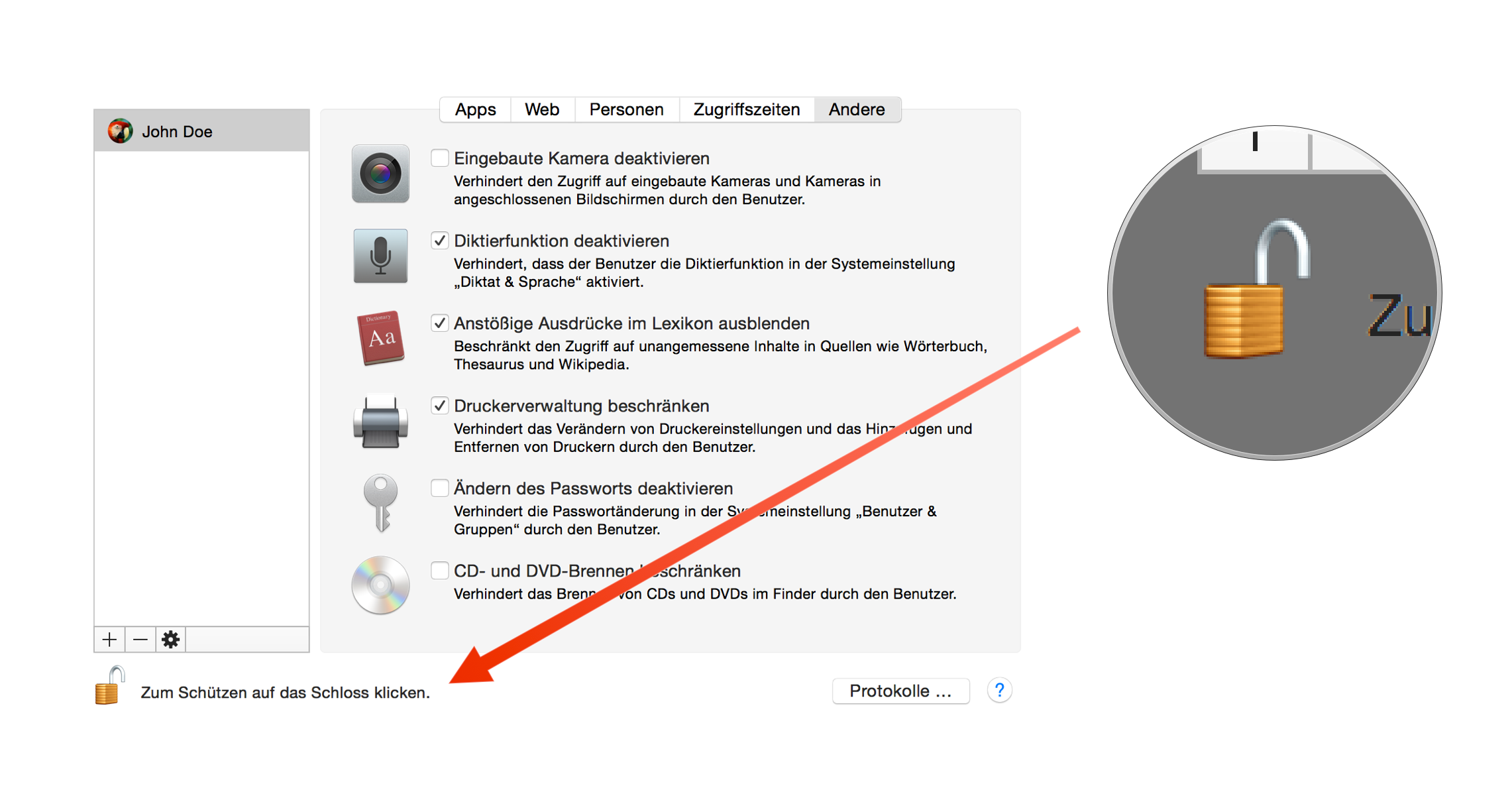 Tutorial: Kindersicherung unter OS X nutzen-kind-9.png