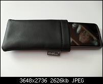 Handysocke Melduro Leder &quot;Black 2nd Ed.&quot;-sdc11067.jpg