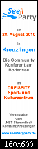 Community Konferenz am Bodensee am 28. August-seesharppartybanner.png