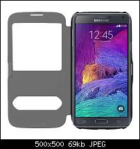 Samsung Galaxy Note 4 - S-View/Flip Covers, Cases und Schutzhülle-flip-billig.jpg