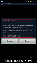 [Howto][Gelbes Dreieck ohne USB JIG mit Mobile Odin Pro entfernen]-3.png
