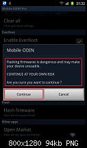 [Howto][Gelbes Dreieck ohne USB JIG mit Mobile Odin Pro entfernen]-14.png