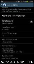 Samsung Galaxy S3 zeigt Schwarzen Kasten mit Gelbem Text-1389391028912.jpg