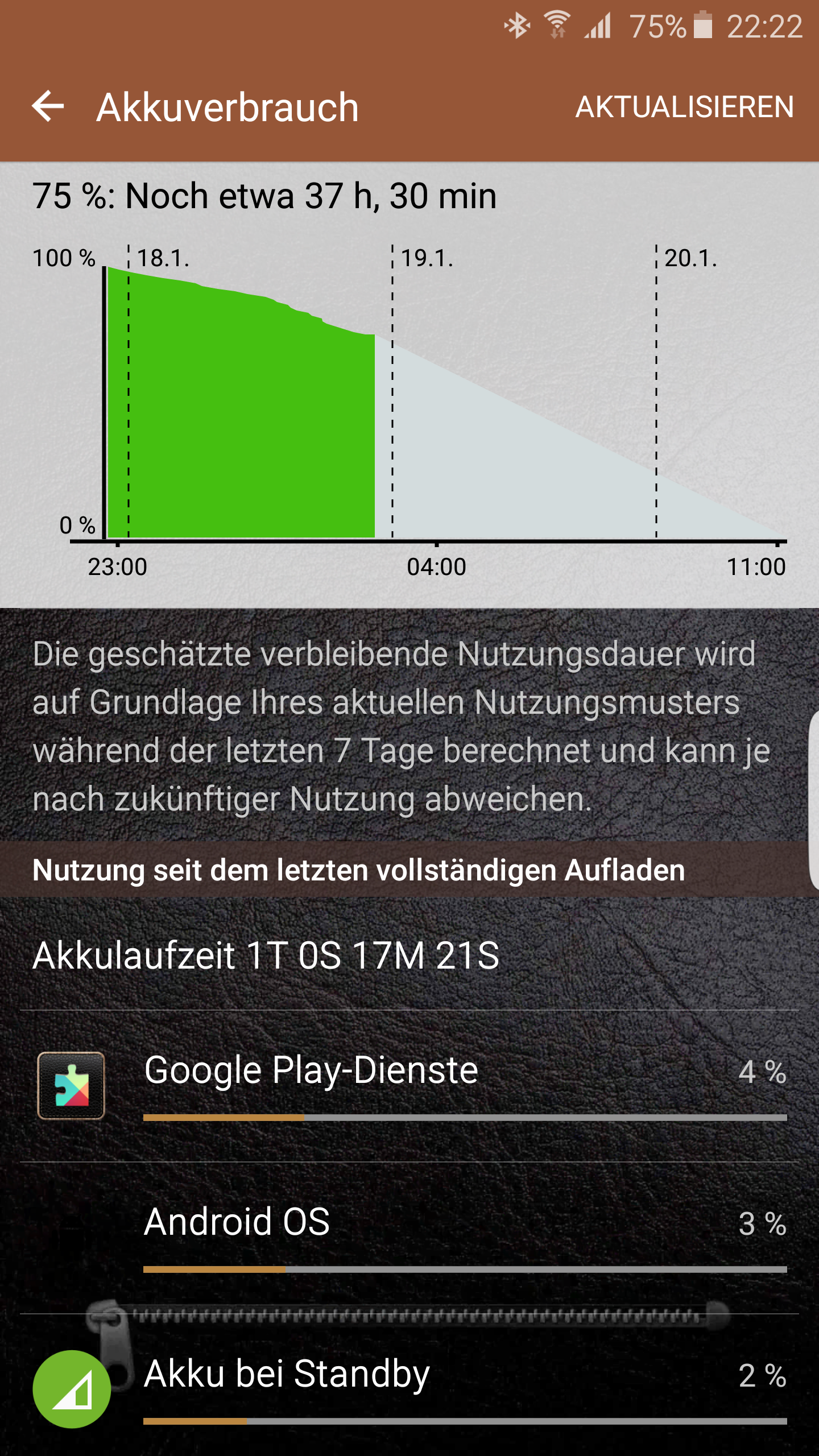 Akkulaufzeit Des Samsung Galaxy S6 Edge Plus Seite 2