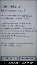 Fehlermeldung: Speicherkarte funktioniert nicht-wp7-card-error.png