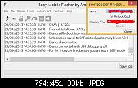 [Anleitung] Bootloader öffnen/schließen + Recovery + Root-6.-flashtool-oeffnen-blu-druecken-flashmode-dann-fastboot-code-eingeben-fertig.jpg