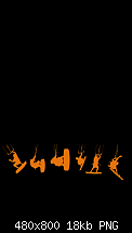 HTC Touch HD Wallpapers-kiter_orange_black.png
