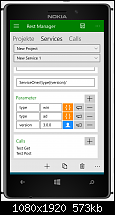 [Appvorstellung] Project REST - Rest Calls einfach verwalten und ausführen-device-shot131655877584285247.png