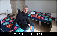 olympische Bettdecke im Sportlerdorf in London-bettdecke.jpg