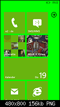 [in bearbeitung] Einige Möglichkeiten WP7 optisch anzupassen.-green-startscreen.png