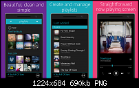 OneMusic für Windows Phone 8.1-onemusic_screens_new.png