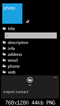 [Appvorstellung] MyCollections-01importcontact.png