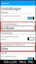 [App Vorstellung] Volksfeste-v1100_einstellungen.png