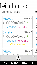 [Suche BetaTester] Lotto Universal App 8.1-lottozahlen.png