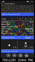 [Free] &quot;Color Match&quot; - Denk-/Puzzle- Spiel (Update 2.2 &amp; Windows 8.1)-1.png