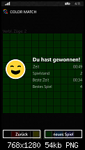 [Free] &quot;Color Match&quot; - Denk-/Puzzle- Spiel (Update 2.2 &amp; Windows 8.1)-4.png