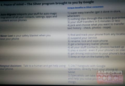 Android Silver: Google will spezielle Android-Ecke bei Netzbetreibern