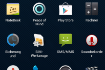 Fairphone Screenshot UI