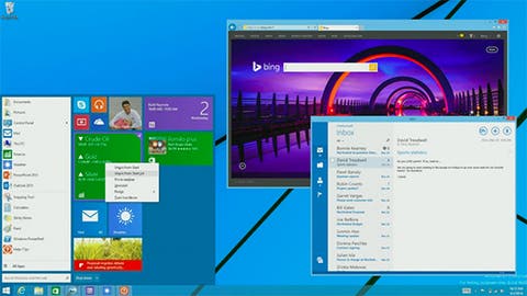 Das Startmenü kehrt auf WIndows 8 zurück