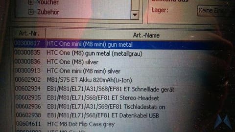 HTC One Mini 2 im Warensystem von Vodafone aufgetaucht