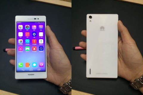 Das neue Design des Ascend P7 von Huawei