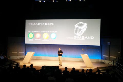 Samsung Simband: Neues Fitnessarmband vorgestellt