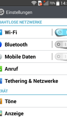 LG L40 Screenshot