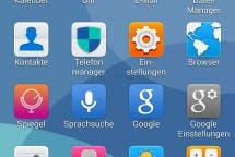 Huawei Ascend P7 EMUI Screenshot
