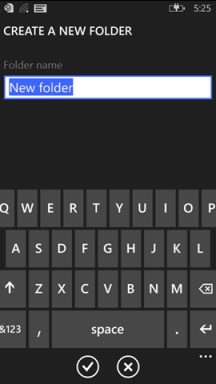 Screenshot File Manager Windows Phone 8.1