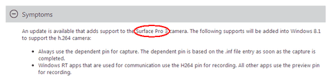 Surface Pro 3 Support