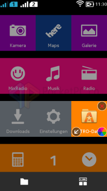 Screenshot Nokia X