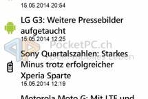 Nokia Lumia 630 Screenshot