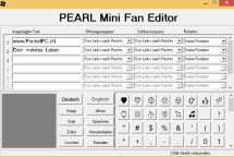 PEARL Mini Fan Editor