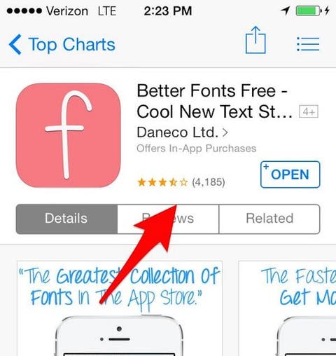 Fake Bewertung in Apple App-Store gelöscht