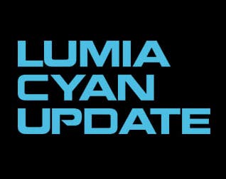 Lumia Cyan Update